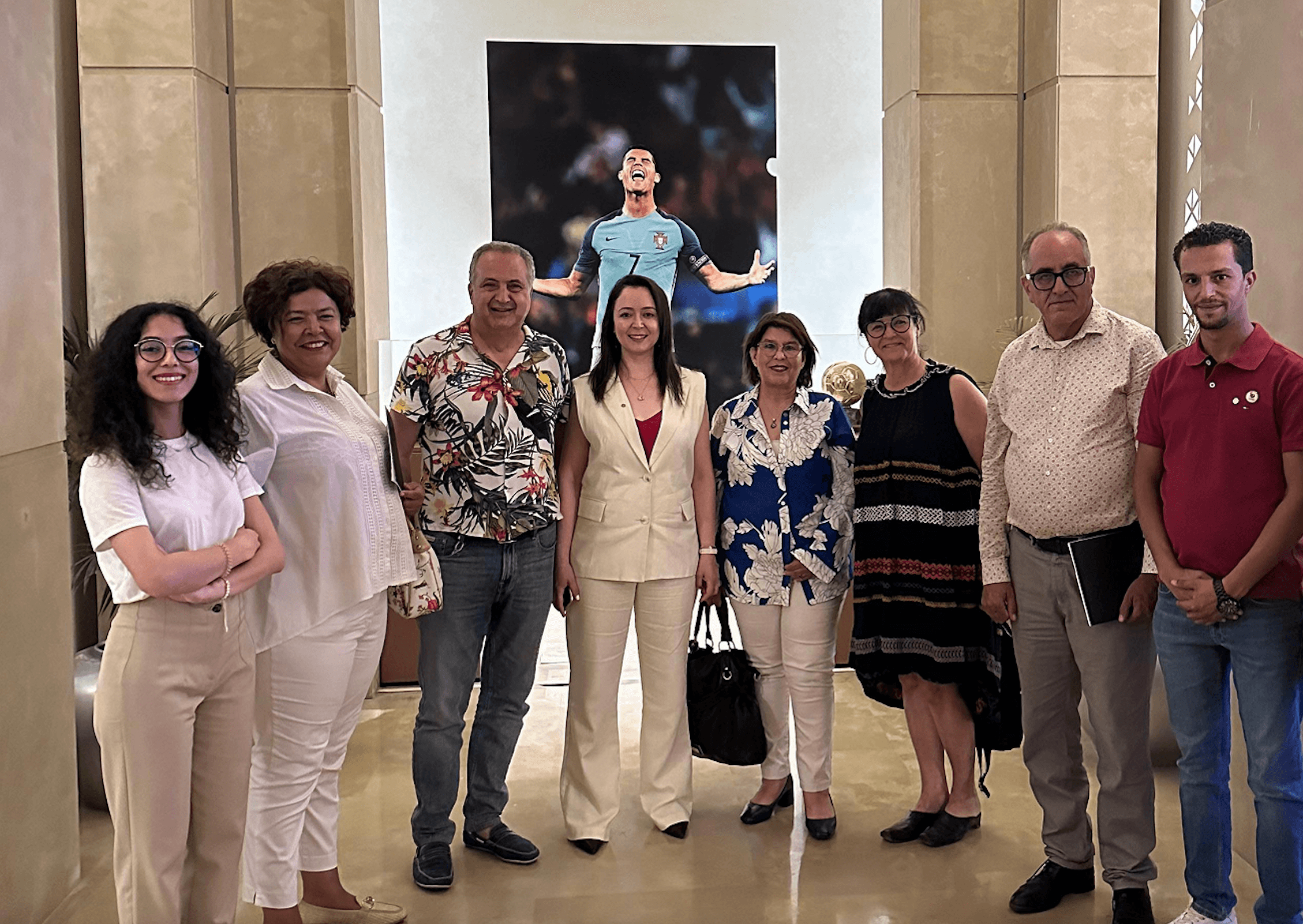 Équipe Rotary lors d'un événement